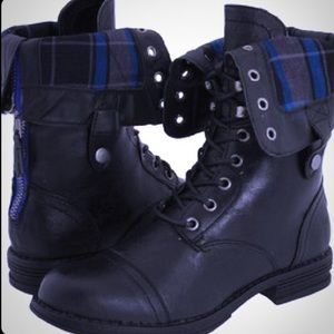 Madden Girl combat boots